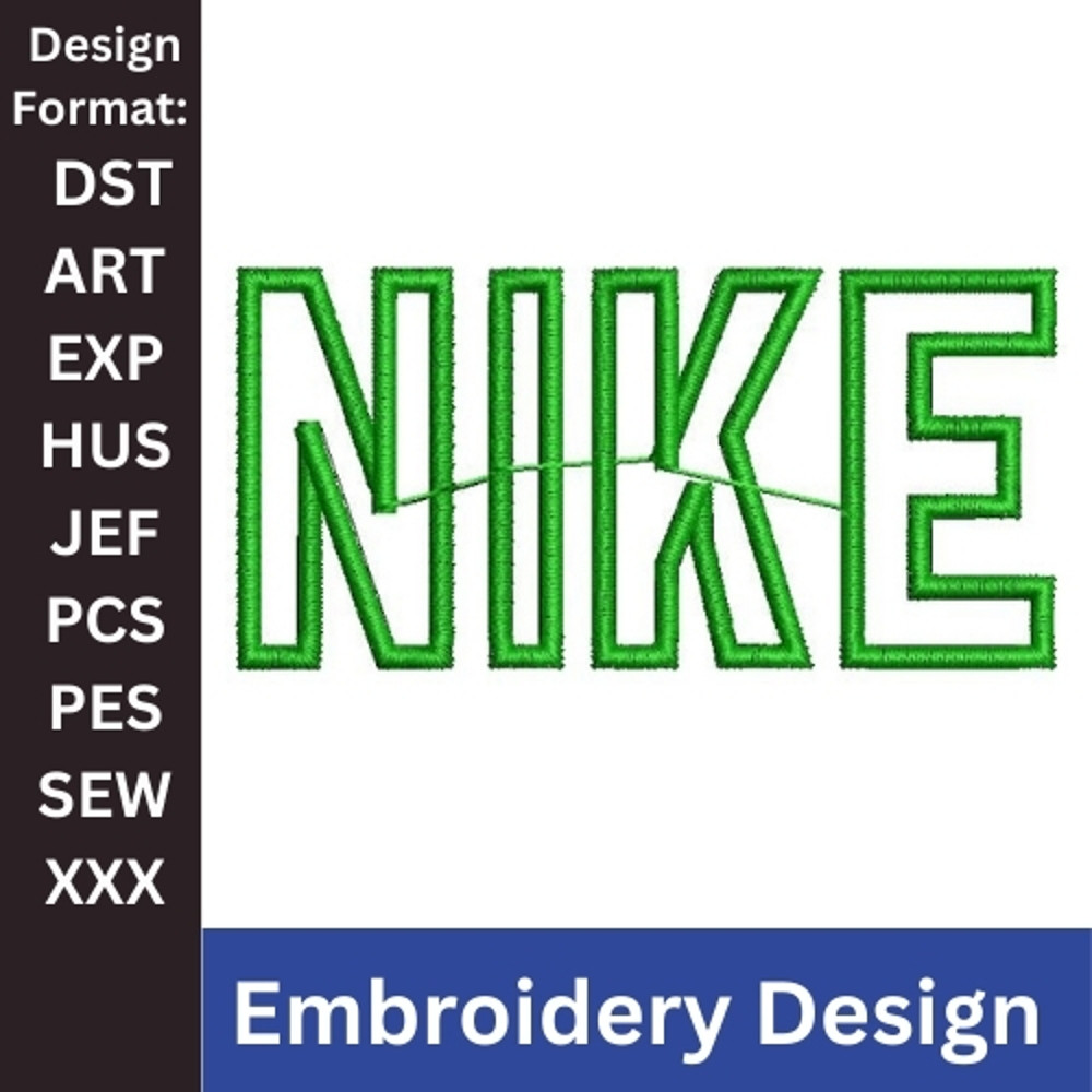 Nike Embroidery Design Swoosh Nike Embroidery Design  Nike Embroidery Machine Embroidery Design Embroidery Design 0