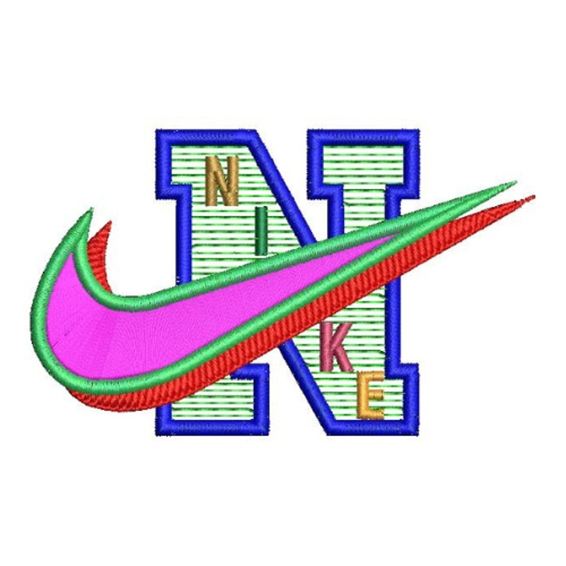 Nike Embroidery Designs Nike Logo Embroidery Pattern Bundle Nike Logo Embroidery Design Nike Swoosh Bundle Bundle 1
