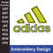 Adidas Embroidery Design Adidas Logo Embroidery Sportswear Embroidery Pattern Adidas Logo Vector Adidas Stitch 0