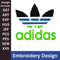 Adidas Embroidery Design Adidas Logo Embroidery Sportswear Embroidery Patterns Adidas Logo Vector Adidas Stitch 0