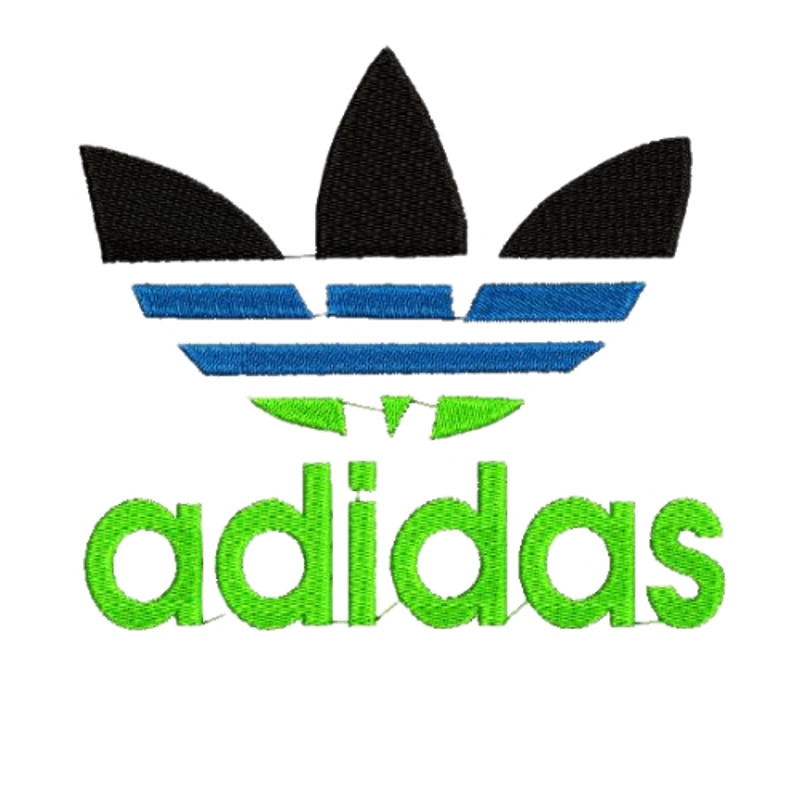 Adidas Embroidery Design Adidas Logo Embroidery Sportswear Embroidery Patterns Adidas Logo Vector Adidas Stitch 1