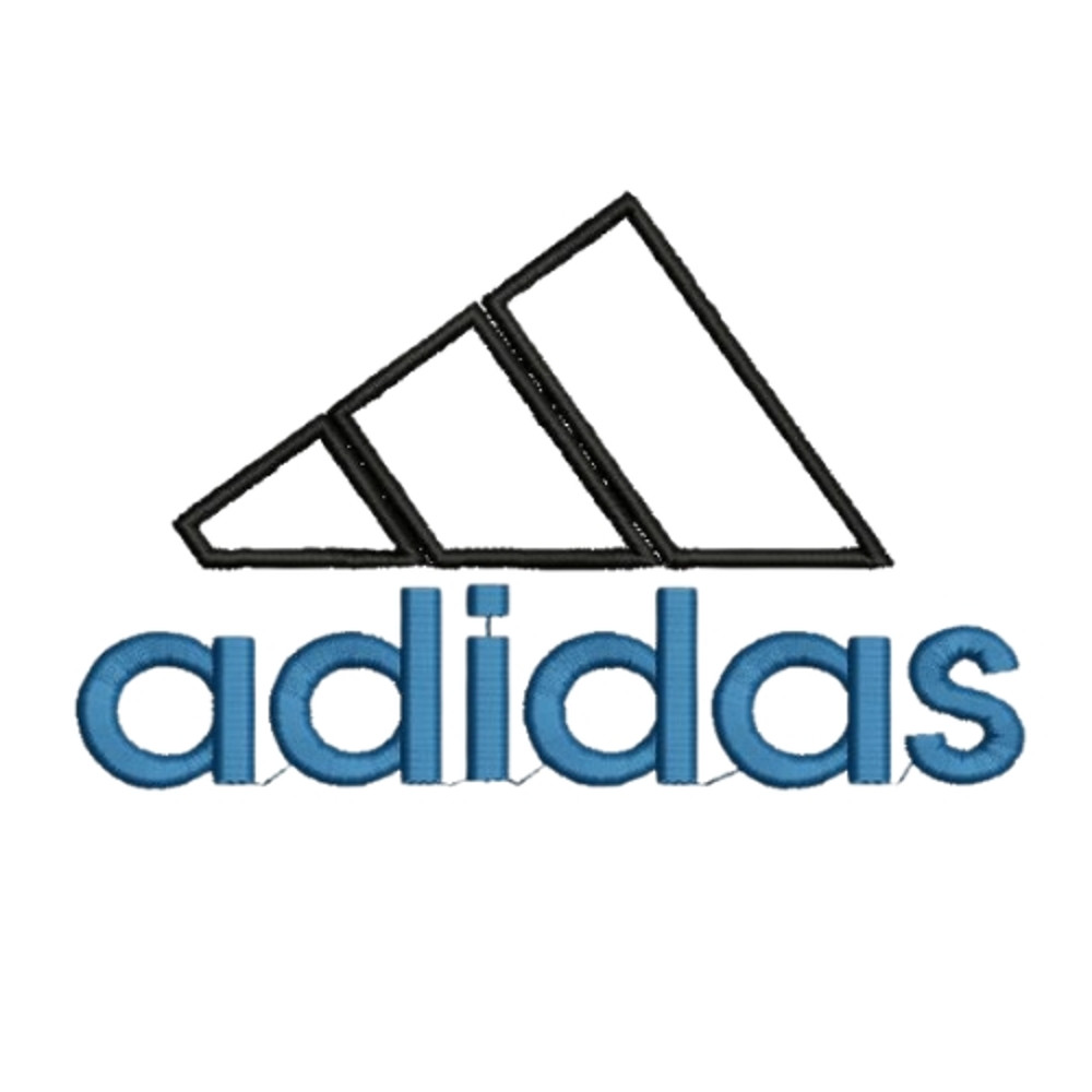 Adidas Embroidery Design File Adidas Logo Embroidery Sportswear Embroidery Patterns Adidas Logo Vector 2