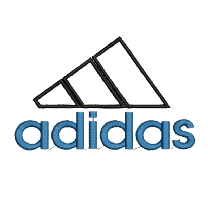 Adidas Embroidery Design File Adidas Logo Embroidery Sportswear Embroidery Patterns Adidas Logo Vector 2