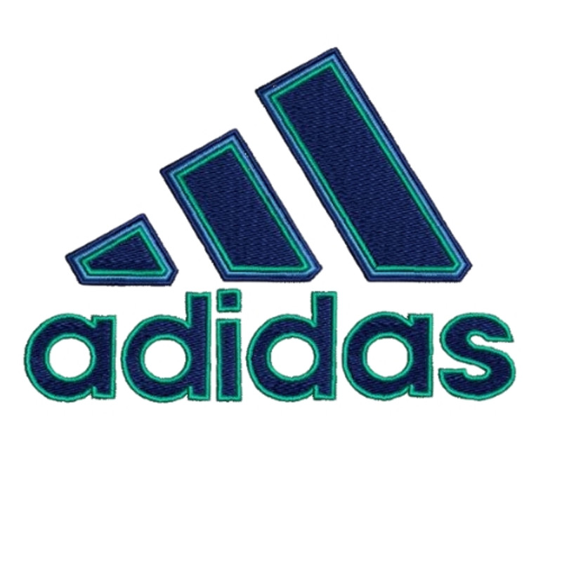 Adidas Embroidery Design Bundle Adidas Embroidery Logo Sportswear Embroidery Patterns Adidas Logo Vector 3