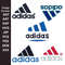 Adidas Embroidery Design Bundle Adidas Embroidery Logo Sportswear Embroidery Patterns Adidas Logo Vector Adidas 0