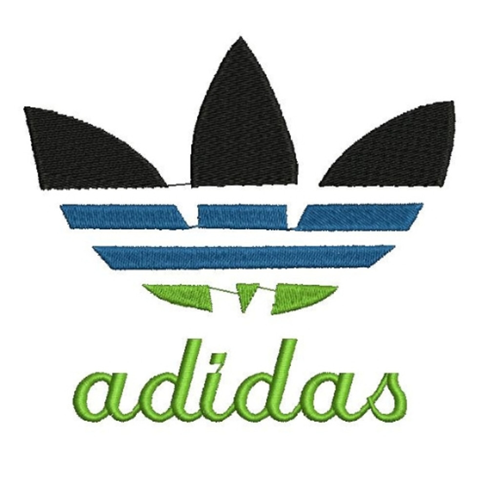 Adidas Embroidery Design Bundle Adidas Embroidery Logo Sportswear Embroidery Patterns Adidas Logo Vector Adidas 11