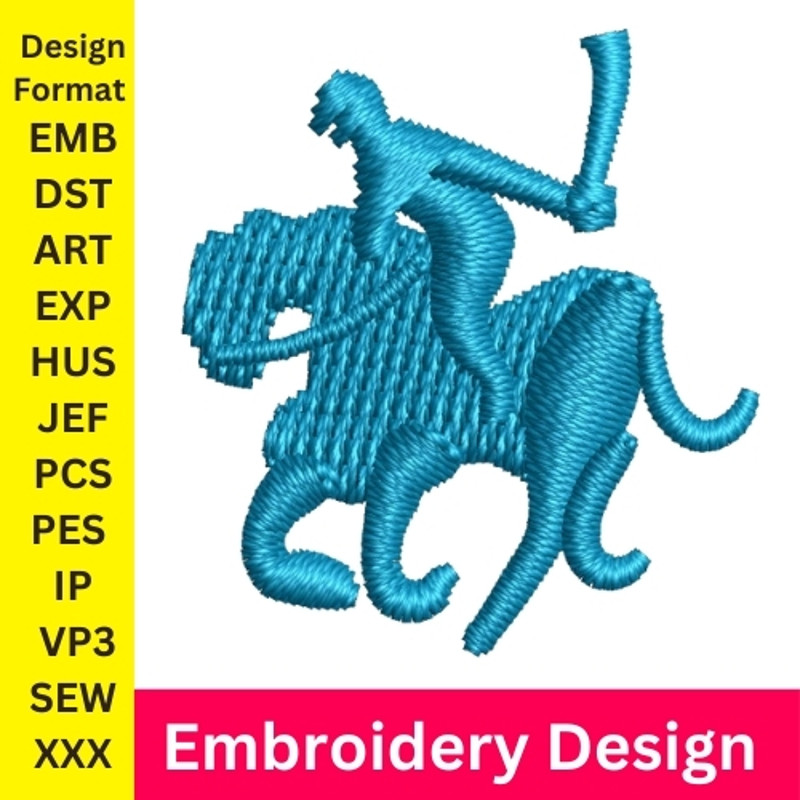 Polo Embroidery Design  Horse Embroidery Polo Patterns  Horse Logo  Polo Embroidery Horseman  Digital Download  0