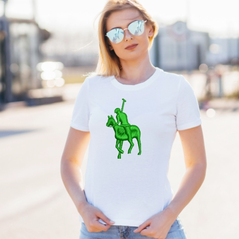 Polo Embroidery Design Horse Embroidery Polo Patterns Horse Logo Polo Embroidery Horseman Digital Product 1