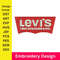 Levis Embroidery Design Jeans Brand Logo Machine Embroidery Designs Levis Logo Machine Embroidery Design Levis 0