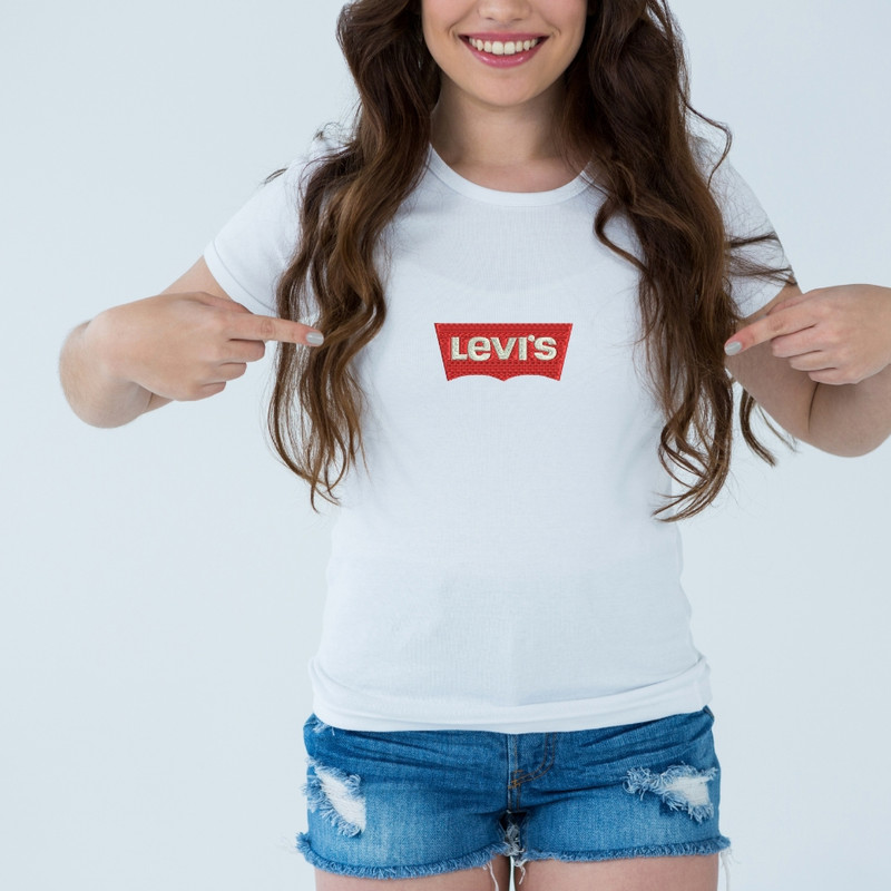 Levis Embroidery Design Jeans Brand Logo Machine Embroidery Designs Levis Logo Machine Embroidery Design Levis 1