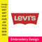 Levis Embroidery Design Jeans Brand Logo Machine Embroidery Designs Levis Logo Machine Embroidery Design Levis Dst 0