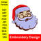 Santa Claus Head Embroidery Design Embroidery Design Santa Christmas Santa Christmas Vintage Santa 0