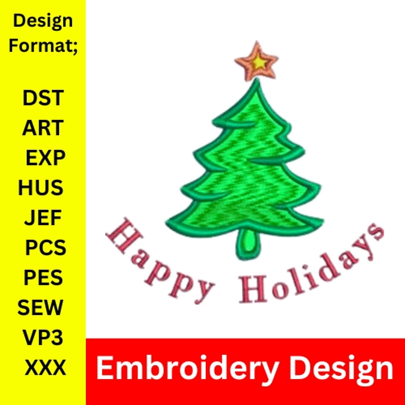Happy Holiday Christmas Christmas Embroidery Design Embroidery Design Christmas Santa Christmas Hol 0