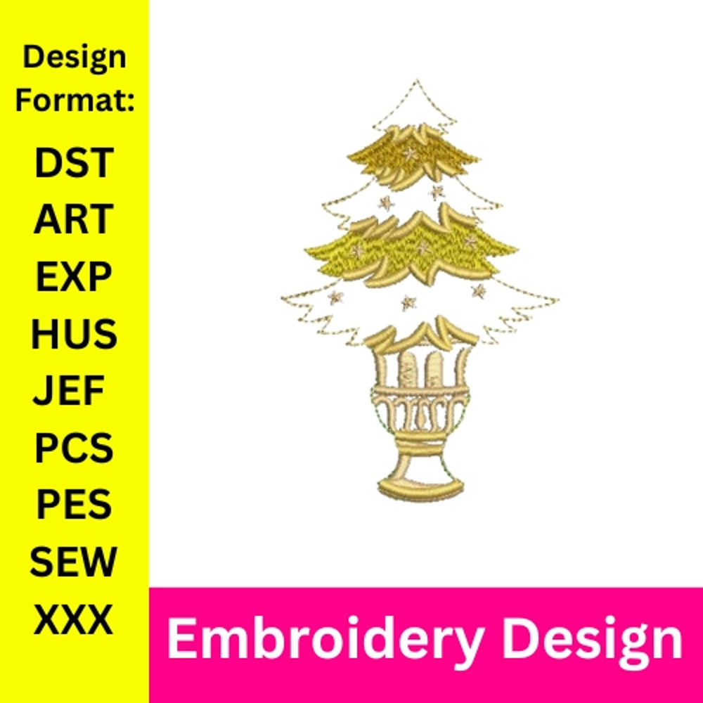 Christmas Tree Christmas Embroidery Design Embroidery Design Christm Tree Christmas Season Tree Wi 0