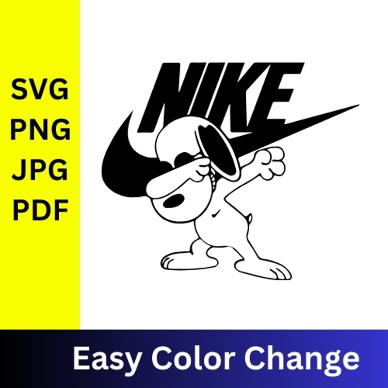 Nike Kitty SVG PNG JPG PDF Nike Logo Color Change Nike Logo TShirt Nike PNG Nike SVG Nike Logo Nike 0