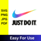 Just Do It Nike Logo Nike Logo New NIKE LOGO Digital Logo Nike Logo Bundle Layered SVG Cut Files Sv 0