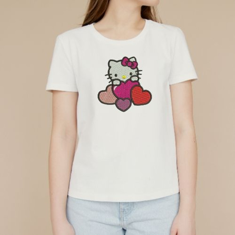 Hello Kitty Bundle Hello Kitty Embroidery Design Hello Kitty Embroidery Embroidery File Anime Embro 1