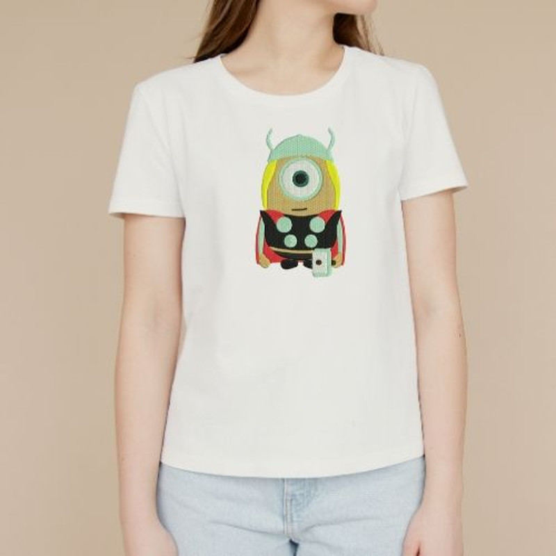 Minion Embroidery Design Bundle Minion Cartoon Embroidery Design Cartoon Embroidery Design File 4