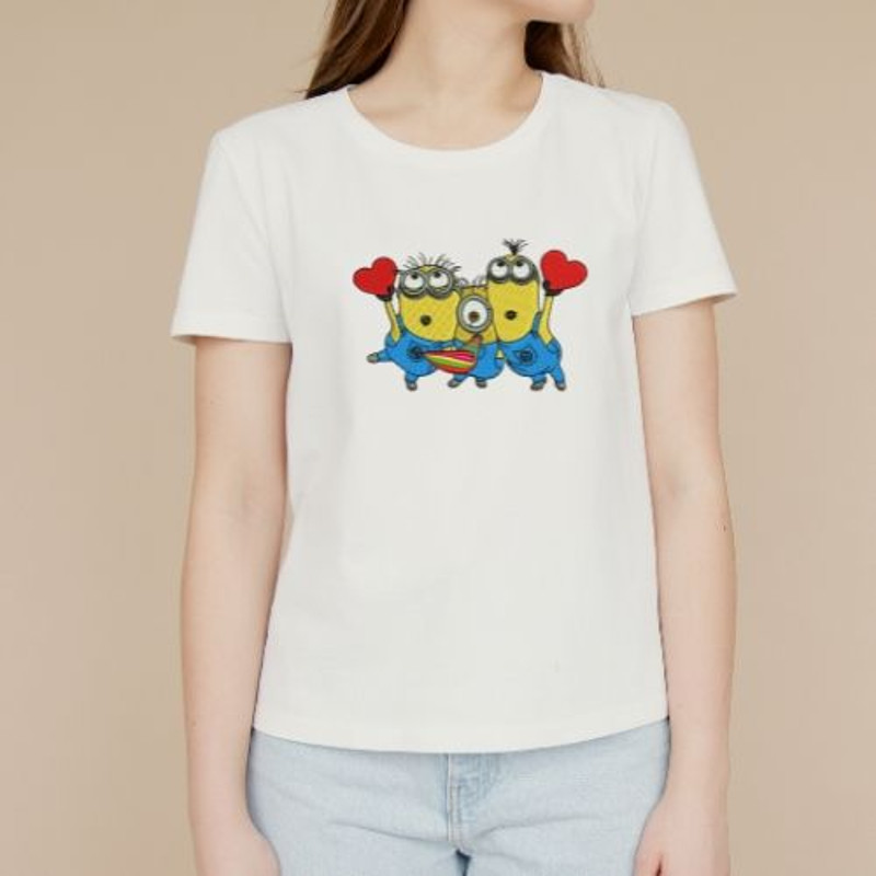 Minion Embroidery Design Bundle Minion Cartoon Embroidery Design Cartoon Embroidery Design File 1