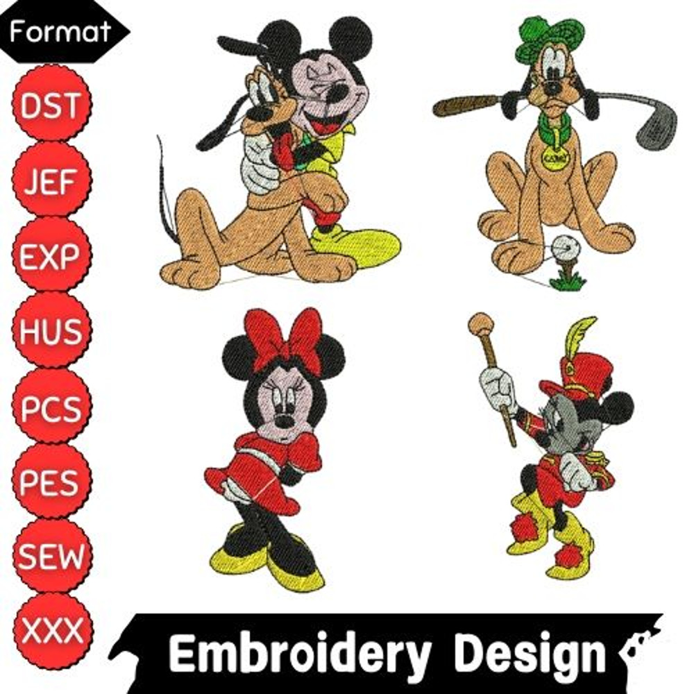 Mickey Mouse Embroidery Design Bundle Disney Mickey Mickey Mouse Design Mickey Cartoon Mickey Mouse 0