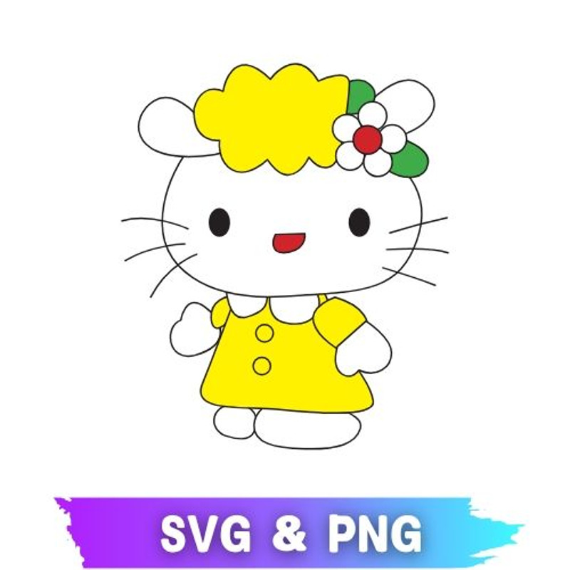 Hello Kitty PNG Hello Kitty SVG Hello Kitty Clipart Hello Kitty PNG SVG Transparent Hello Kitty 0