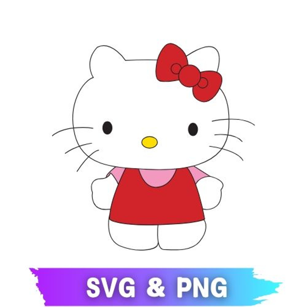 Hello Kitty PNG Hello Kitty SVG Hello Kitty Clipart Hello Kitty PNG SVG Transparent Hello Kitty 0