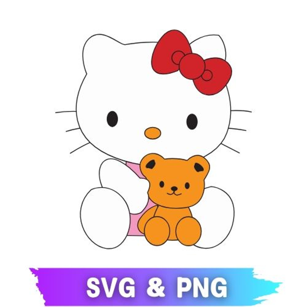 Hello Kitty PNG Hello Kitty SVG Hello Kitty Clipart Hello Kitty PNG SVG Transparent Hello Kitty 0