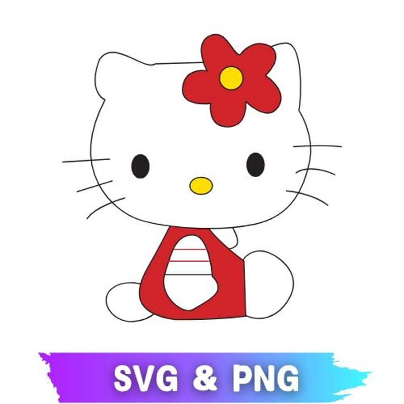 Hello Kitty PNG Hello Kitty SVG Hello Kitty Clipart Hello Kitty PNG SVG Transparent Hello Kitty 0