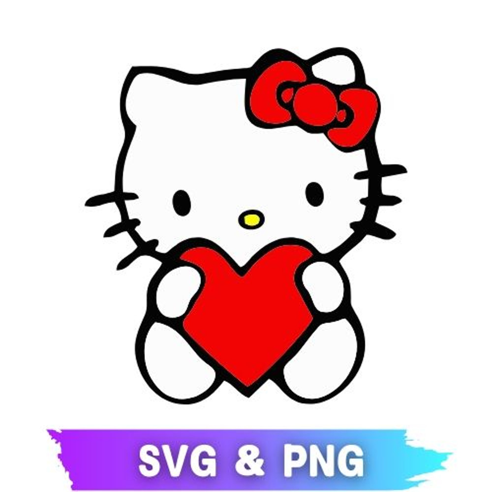 Hello Kitty PNG  Hello Kitty SVG  Hello Kitty  Hello Kitty PNG SVG  Transparent Hello Kitty  0
