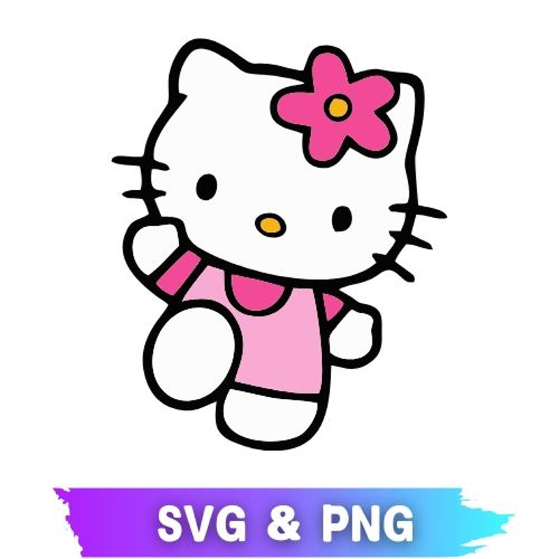 Hello Kitty PNG  Hello Kitty SVG  Hello Kitty  Hello Kitty PNG SVG  Transparent Hello Kitty  0