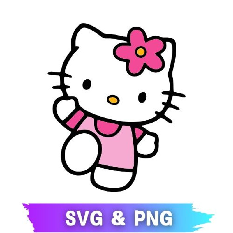 Hello Kitty PNG  Hello Kitty SVG  Hello Kitty  Hello Kitty PNG SVG  Transparent Hello Kitty  0