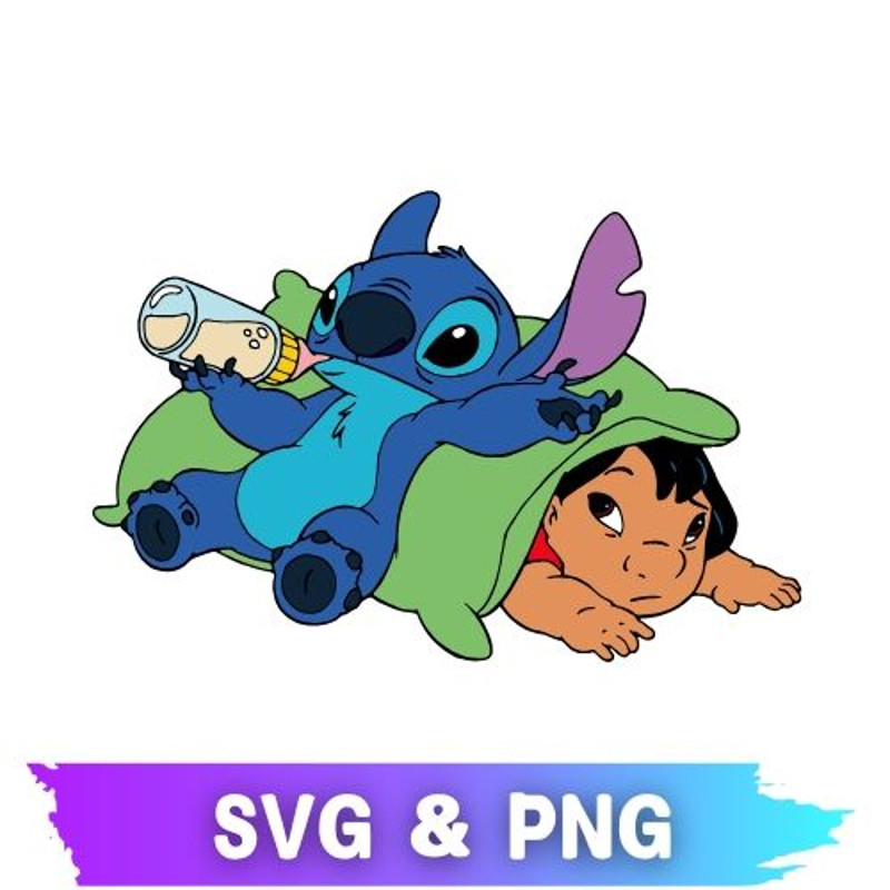 Stitch Bunny SVG Stitch Bunny PNG Stitch SVG File Stitch PNG File Transparent Background SVG PNG Ca 0