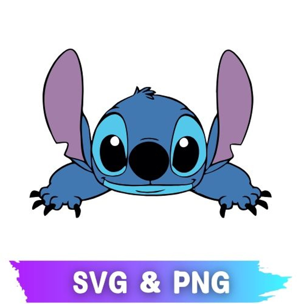 Stitch Bunny SVG Stitch Bunny PNG Stitch SVG File Stitch PNG File Transparent Background SVG PNG Ca 0