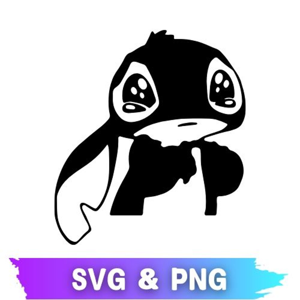 Stitch Bunny Stitch Bunny SVG Stitch Bunny PNG Stitch SVG File Stitch PNG File Transparent Backgrou 0