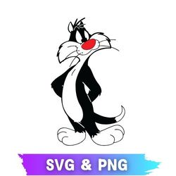 sylvester svg, sylvester png, sylvester svg png, sylvester, svg png, cartoon svg, cartoon png, new cartoon svg ,