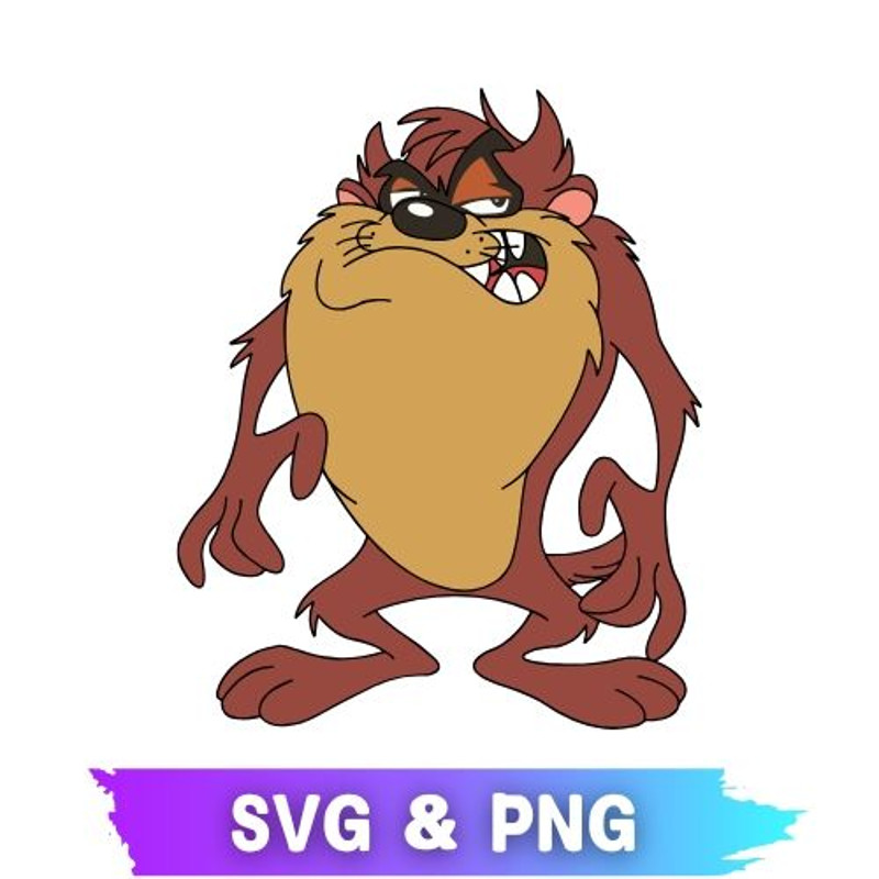 Tasmanian Devil SVG Tasmanian Devil PNG Tasmanian Devil SVG PNG Tasmanian Devil SVG PNG Cartoon SVG 0