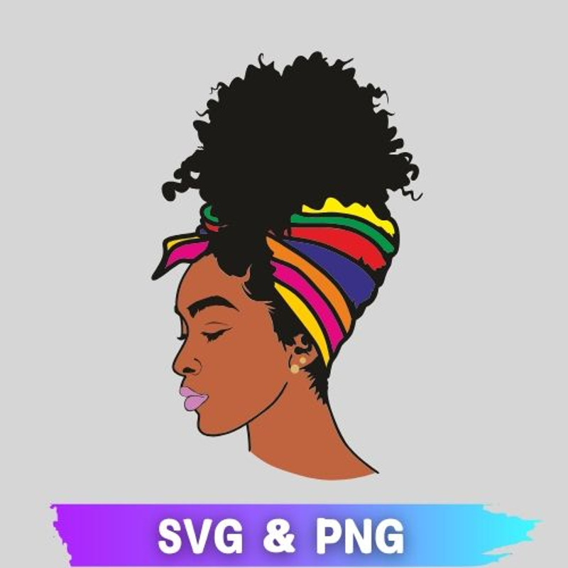 Afro Women SVG Black Woman SVG Afro Women PNG Afro Women SVG PNG Afro SVG Afro PNG Afro Girl With C 0