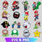 Mario Bundle SVG Uper Mario Bundle SVG Mario PNG Mario Bros SVG Super Mario Mario Mario Bundle SVG  0