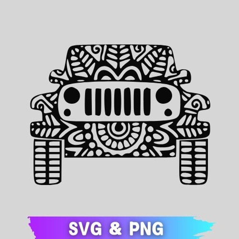 Black Jeep SVG Black Jeep PNG Black Jeep SVG PNG Jeep SVG Mountain Jeep SVG Black Jeep Off Road Jee 0