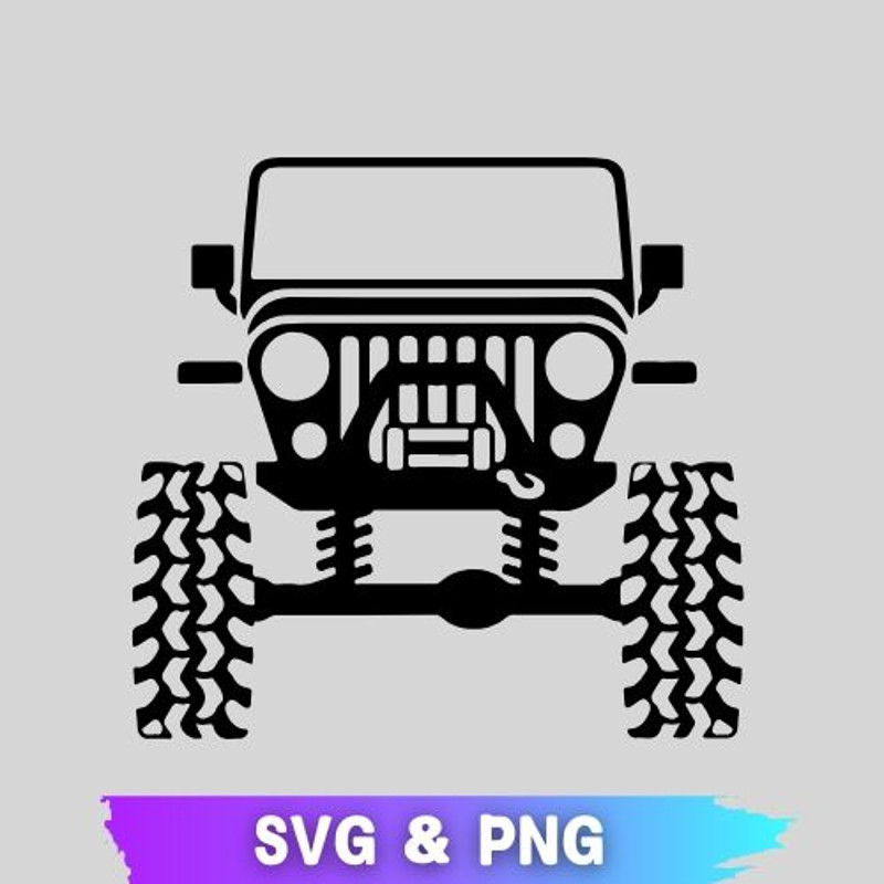 Black Jeep SVG Black Jeep PNG Black Jeep SVG PNG Jeep SVG Mountain Jeep SVG Black Jeep Off Road Jee 0