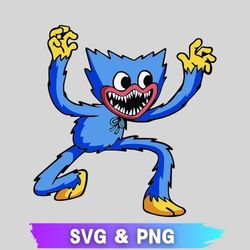 huggy wuggy svg, huggy wuggy png, huggy wuggy svg png, horror svg, poppy playtime svg, kissy missy svg, cutfiles.......