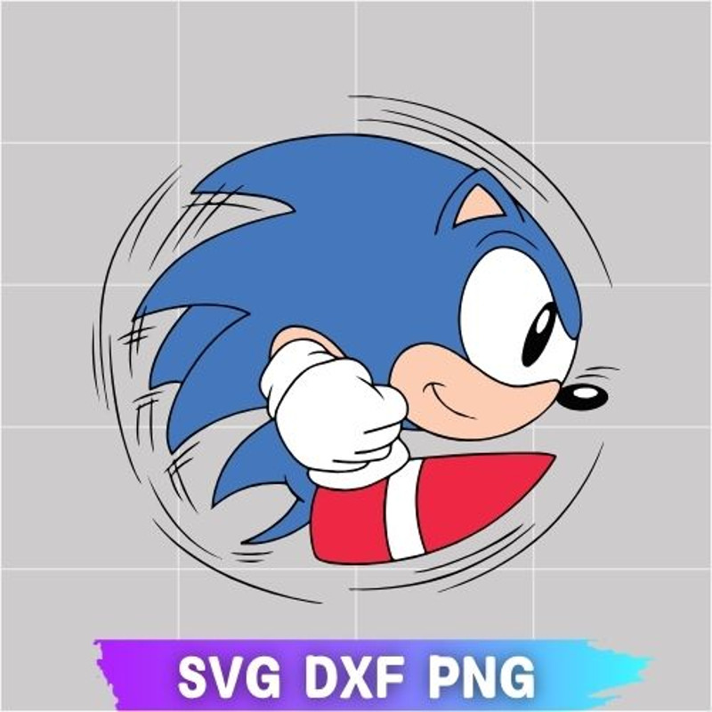 Sonic Super Fast Sonic Super Cool Sonic SVG Super Fast Sonic SVG Super Fast Sonic DXF Sonic SVG PNG 0