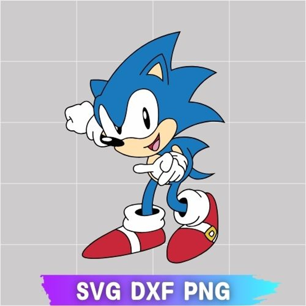 Sonic Super Fast Sonic Super Cool Sonic SVG Super Fast Sonic SVG Super Fast Sonic DXF Sonic SVG PNG 0