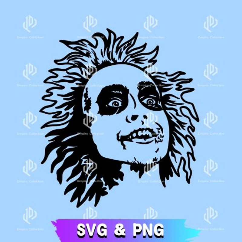 Beetlejuice SVG Beetlejuice PNG Beetlejuice File Beetlejuice SVG PNG Halloween SVG Horror Movie SVG 0