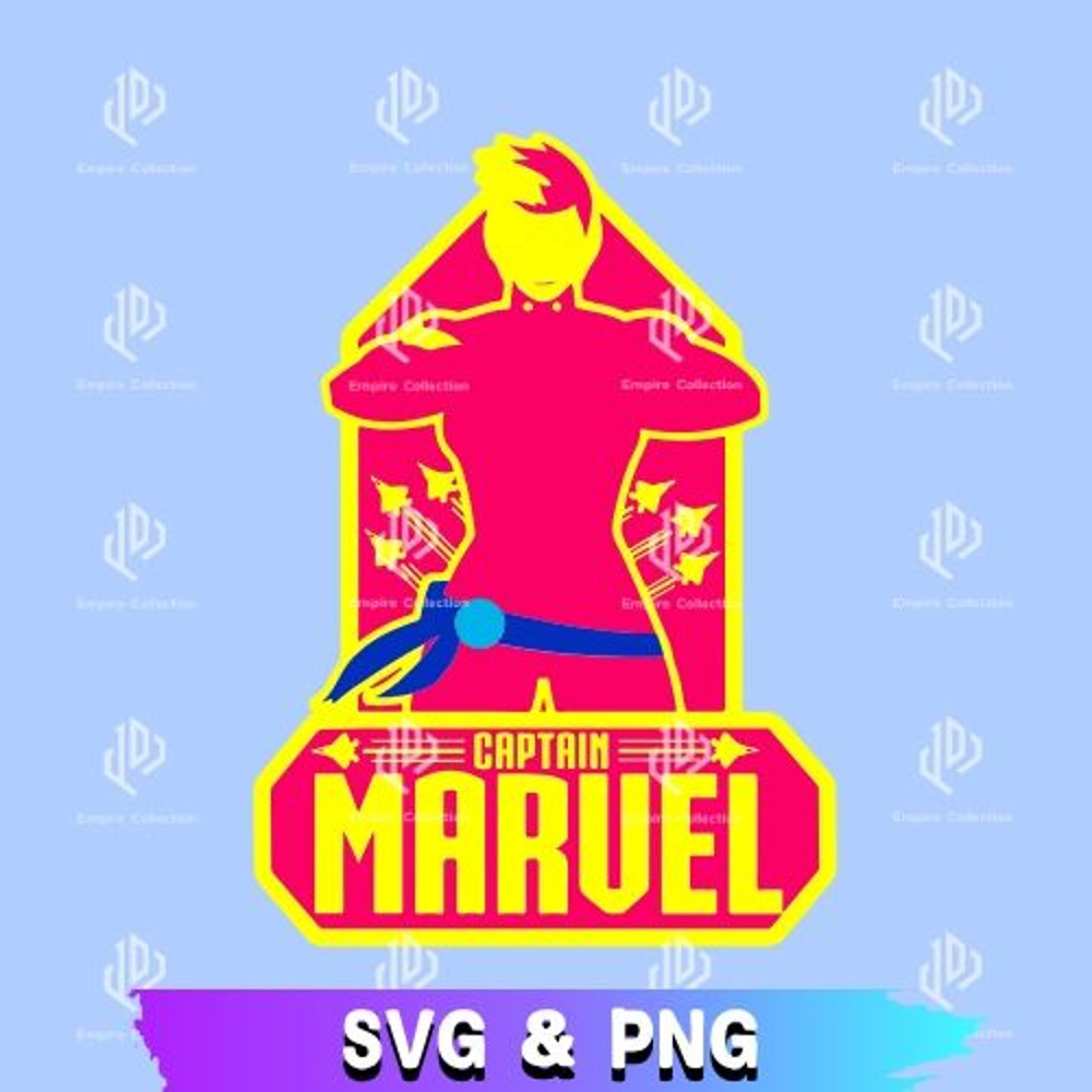 Captain Marvel SVG Captain Marvel Logo SVG PNG Avengers Logo SVG Movies SVG Marvel Avengers Logo Su 0