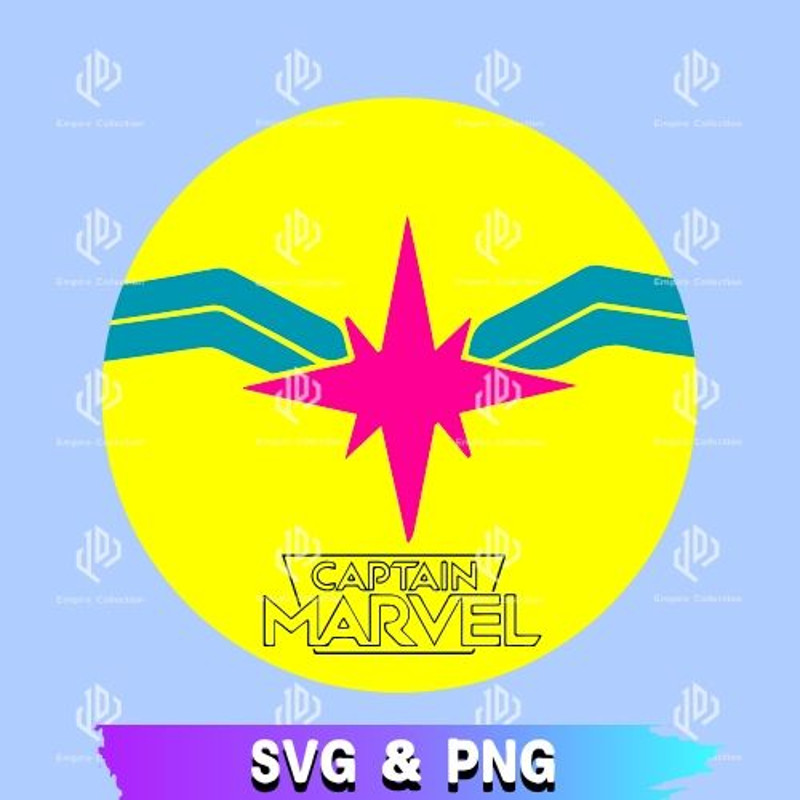 Captain Marvel SVG Captain Marvel Logo SVG PNG Avengers Logo SVG Movies SVG Marvel Avengers Logo Su 0