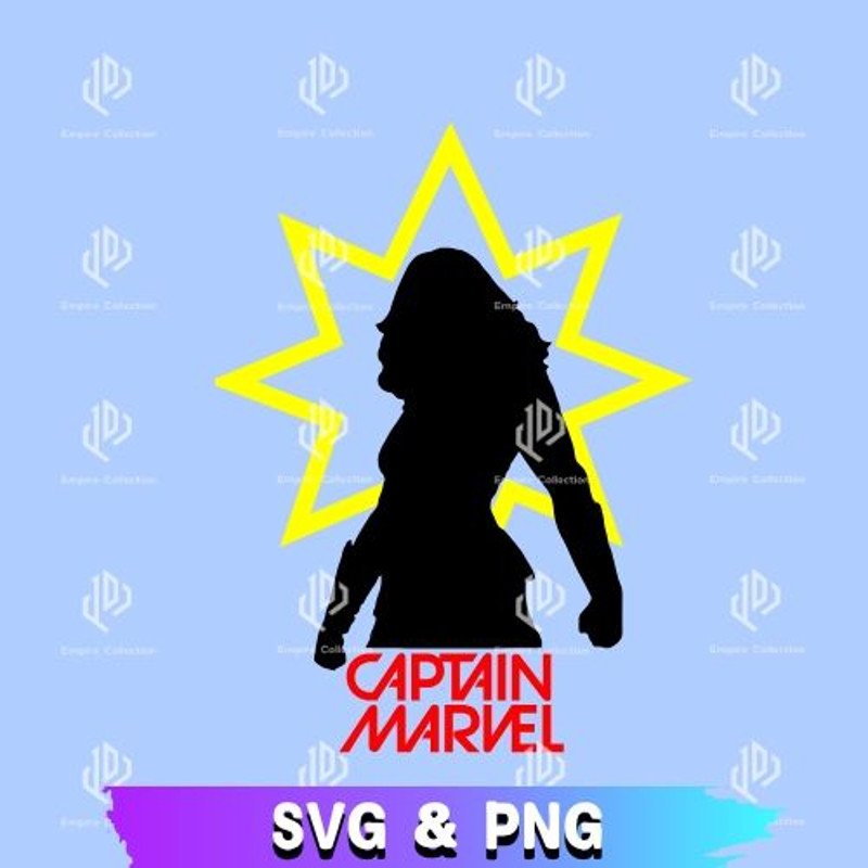 Captain Marvel SVG Captain Marvel Logo SVG PNG Avengers Logo SVG Movies SVG Marvel Avengers Logo Su 0