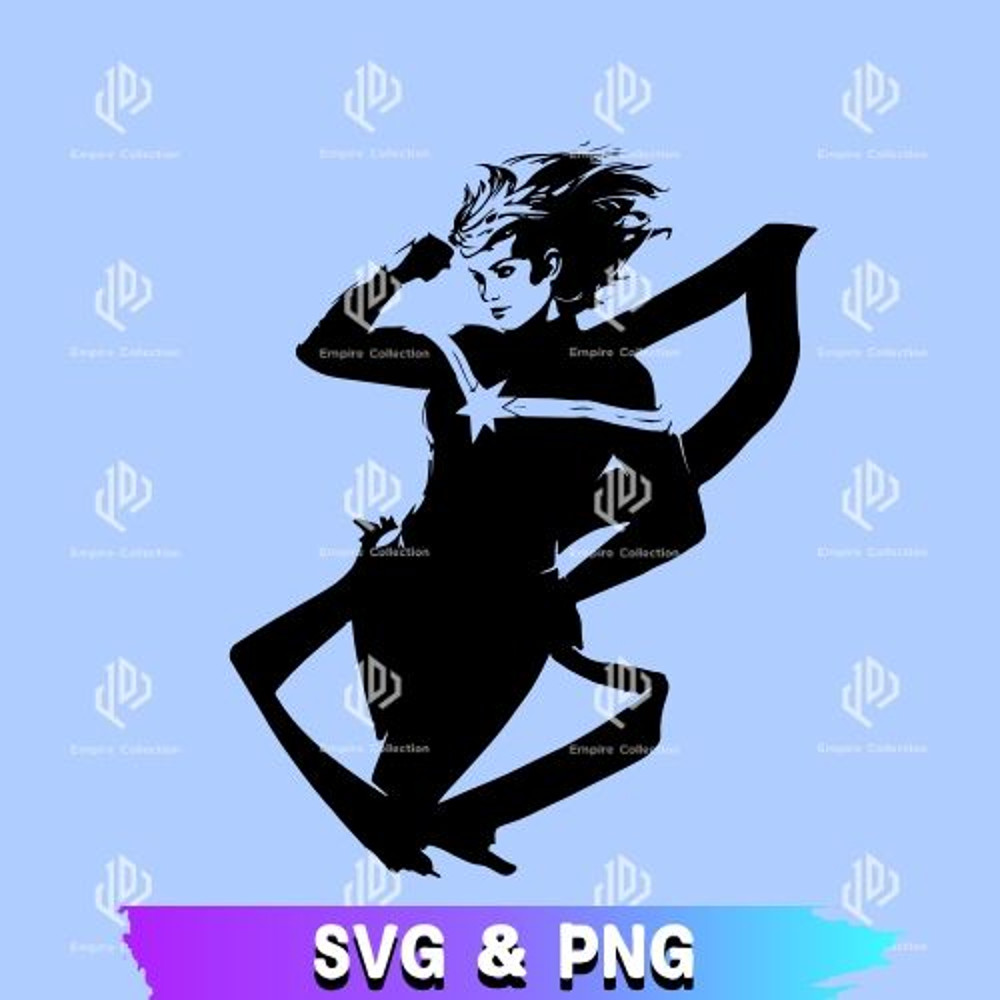 Captain Marvel SVG Marvel Avengers Vector Captain Marvel Logo SVG PNG Avengers Logo SVG Movies SVG 0