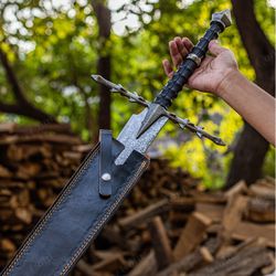 lords of the ring handmade ringwraiths nazgul replica sword groomsmen gift/gift for boy friend/gift for husband