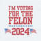 I'm Voting For The Felon 2024 USA Election SVG.jpg